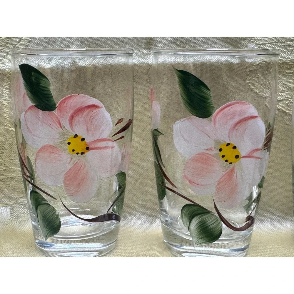 Set of 4 Franciscan Desert Rose 4